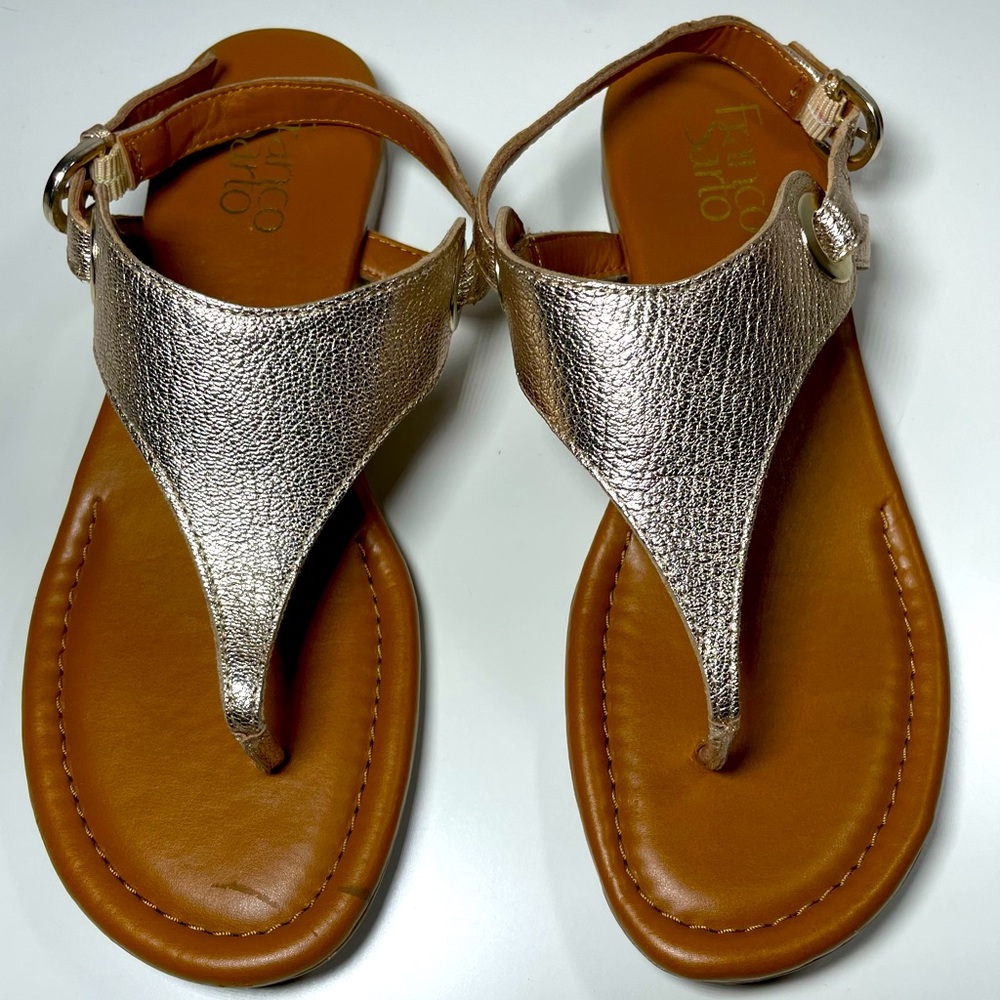 Franco Sarto Leather Sandals size 7.5